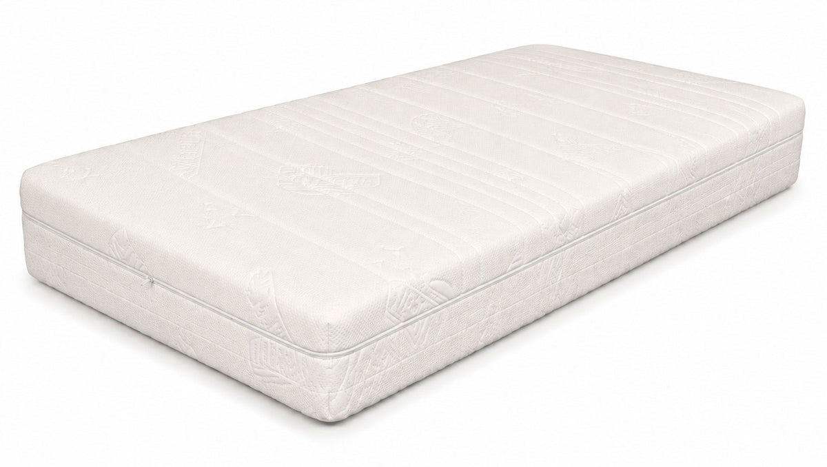 Thermopur Material passt sich bei einer Premium Matratze an die Körperform an